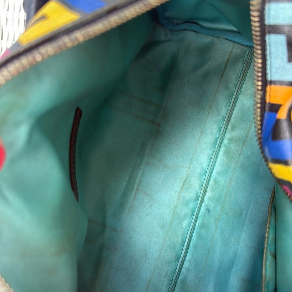 Fendi Multicolor Logo Duffel Bag - Picture 16 of 16